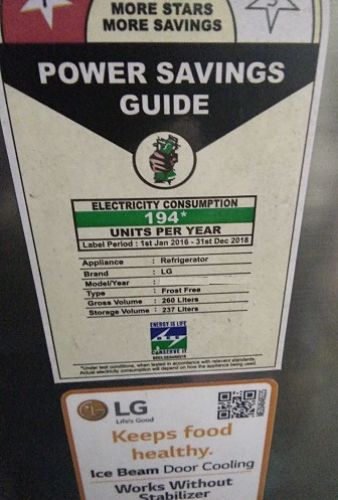 LG Power Savings Guide Inverter