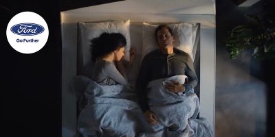 Ford Smart Bed Helps Those Who Sleep with a Bed Hog