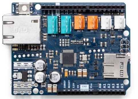 Arduino Ethernet2 Obverse Side