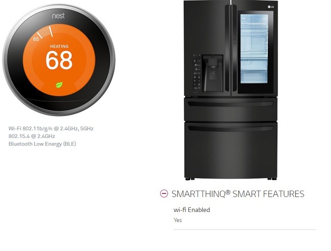 Nest Thermostat And Lg Smart Thinq Refrigerator Protocols