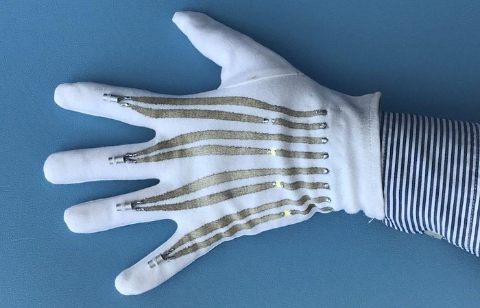 News Wearable Smart Garments Glove