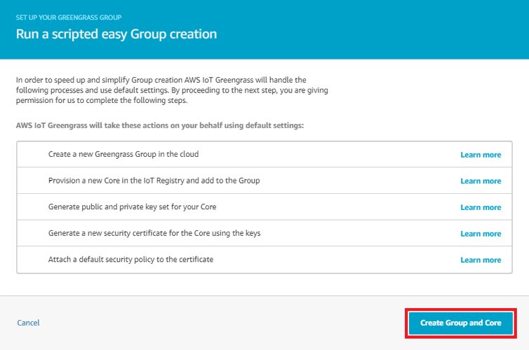 Amazon Iot Greengrass Raspberry Pi Group Creation