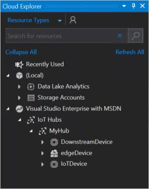 Azure Iot Edge Tutorial Windows 10 Cloud Explorer