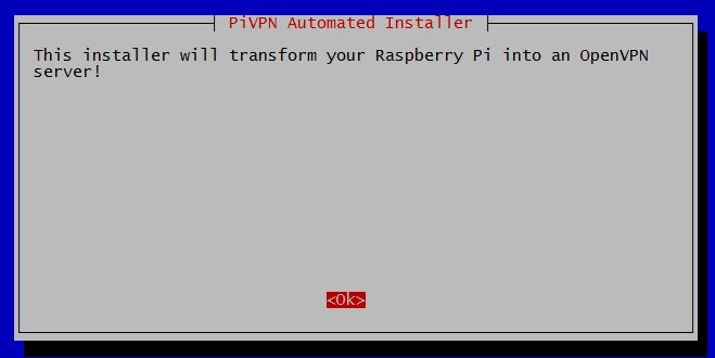 Home Vpn Server Raspberry Pi Installer Welcome