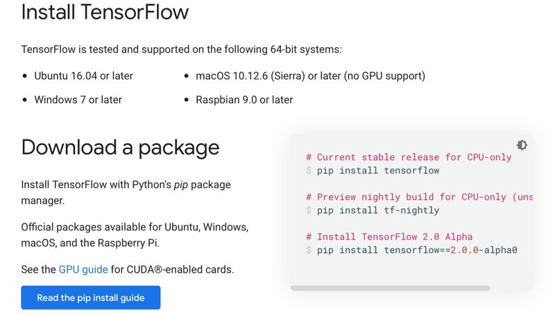 Install Tensorflow Linux Raspberry Pi Install Linux