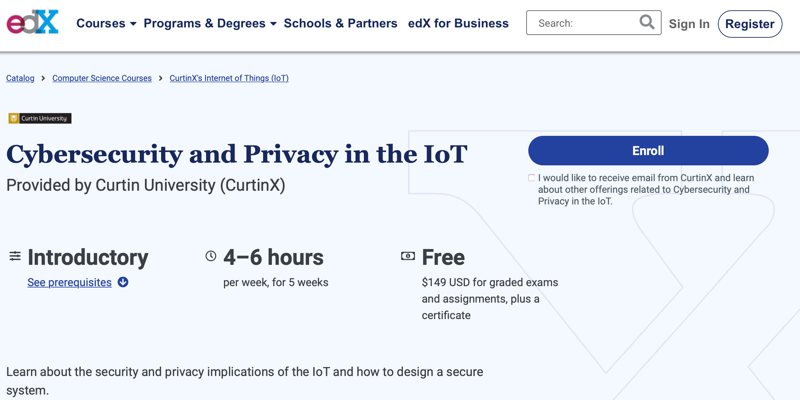 Iot Security Courses Edx Cybersecurity And Privacy In The Iot