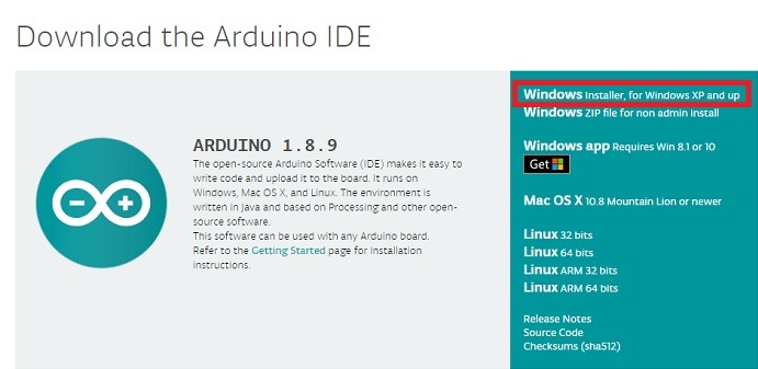 Download Arduino Ide Windows 10