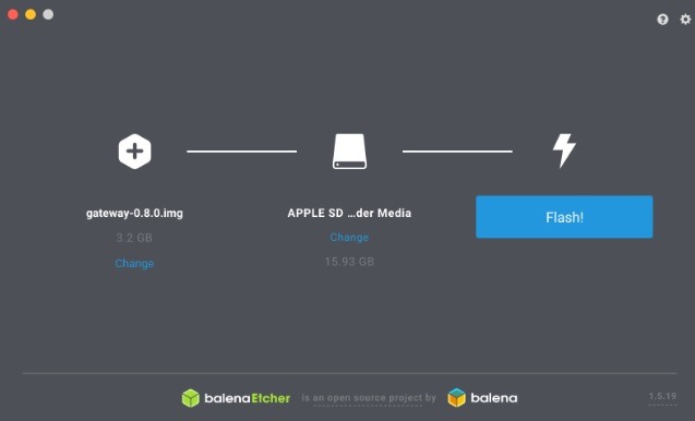 Etcher Installation