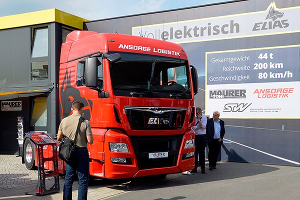 Electric Highway Electric Truck Germany