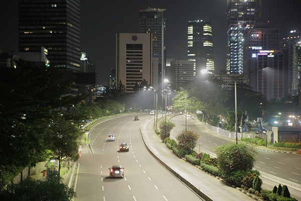 Smart Streetlight Signify Jakarta