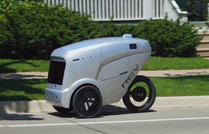 News Autonomous Delivery Bicycle Street