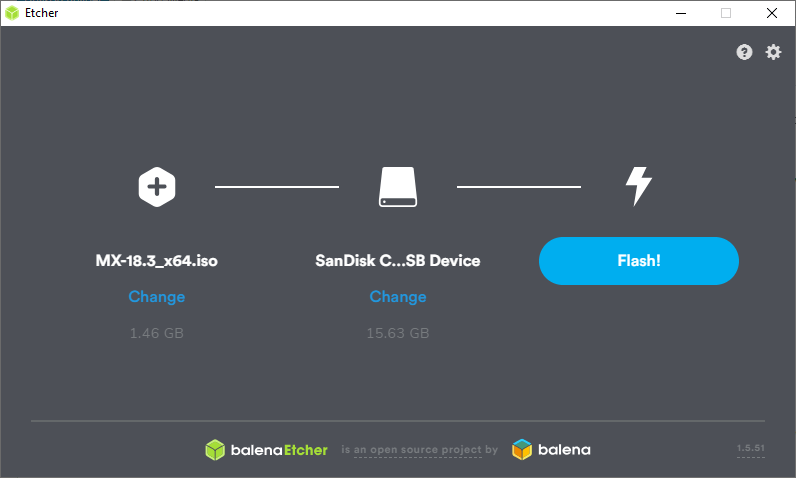 Raspberry Pi Formatting Etcher Choose Drive