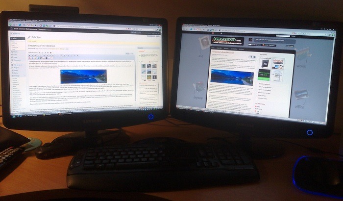 Dual Monitors