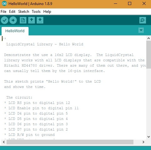 Example Library Explanation Helloworld Arduino