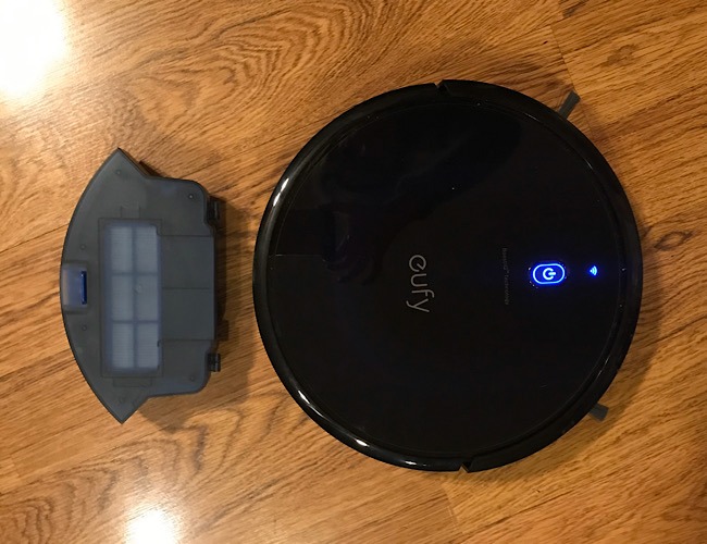 Review Eufy Robovac Dustbin