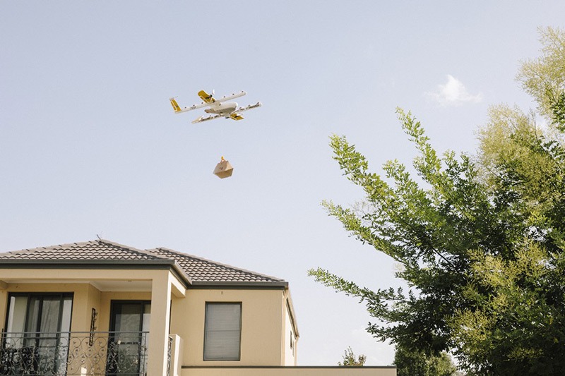 Drone Delivery Wing