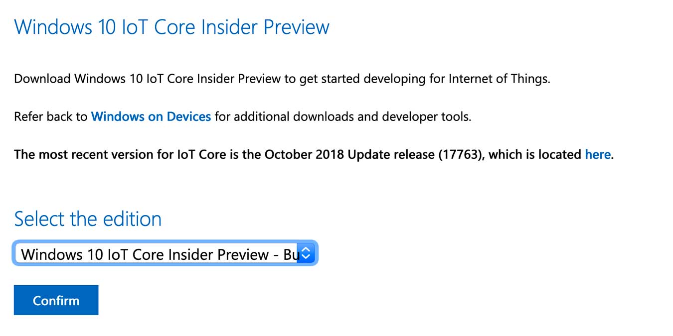 Install Windows 10 Iot Core Raspberry Pi 4 Download Iot Preview