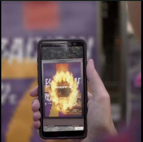 Iot Ads Burger King Ar App
