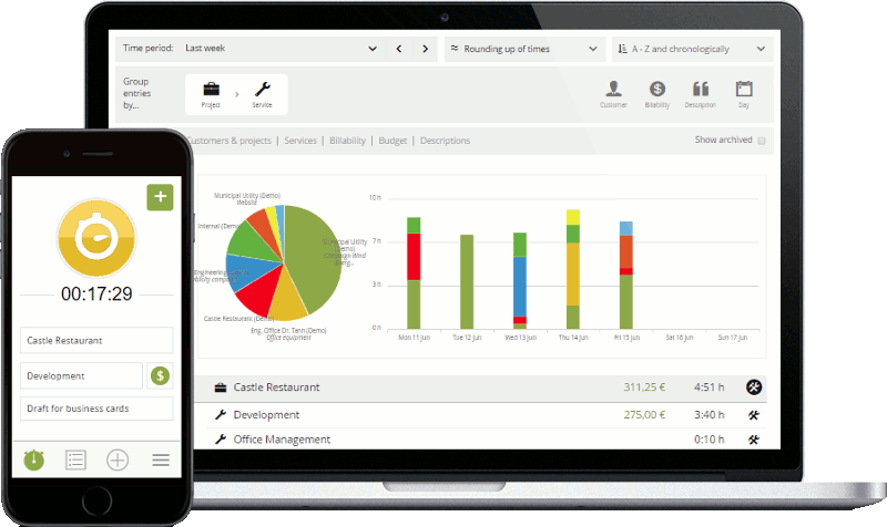 Manage Work Time Tracking