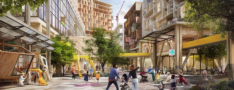 Sidewalk Labs Quayside Walkway