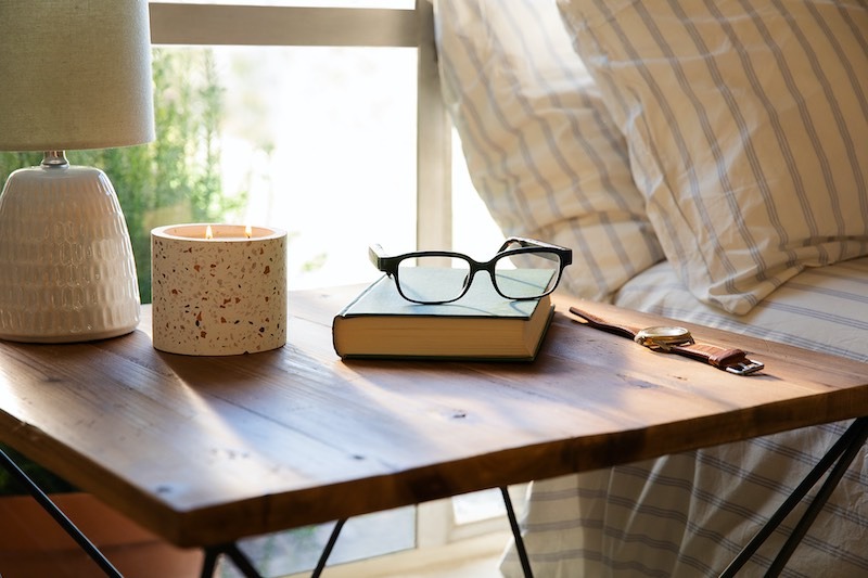 Echo Frames Smart Glasses Nightstand