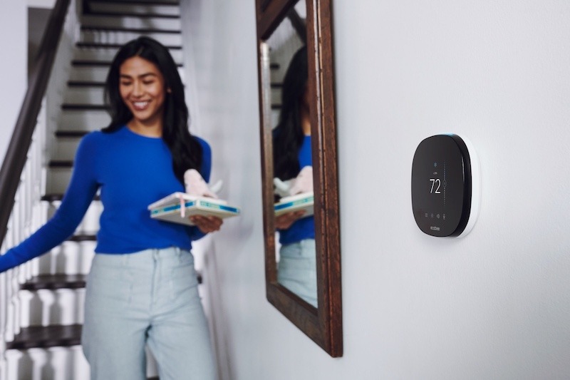 Ecobee Smart Thermostat Hallway