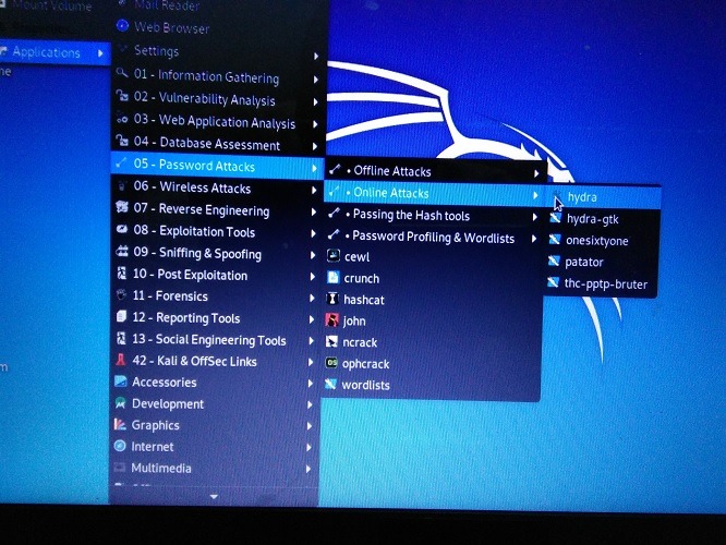 Hydra Exploit Kali Linux Ide