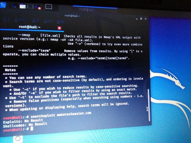 Searchsploit On Kali Linux Tested