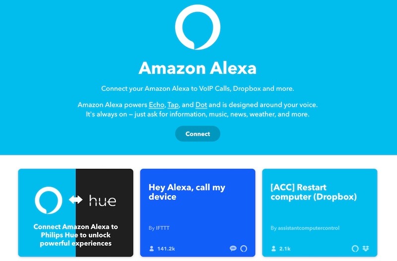 How To Use Ifttt Alexa Search