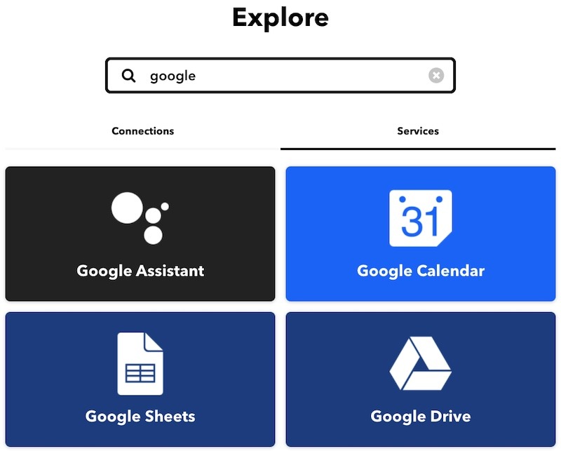 How To Use Ifttt Google Services