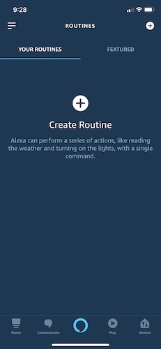 Make Use Alexa Routines Create Routine