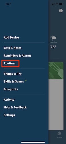 Make Use Alexa Routines First Step