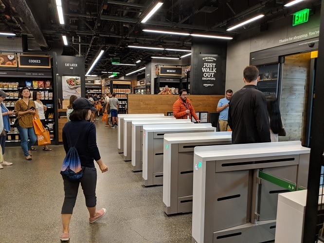 Amazon Go Gates