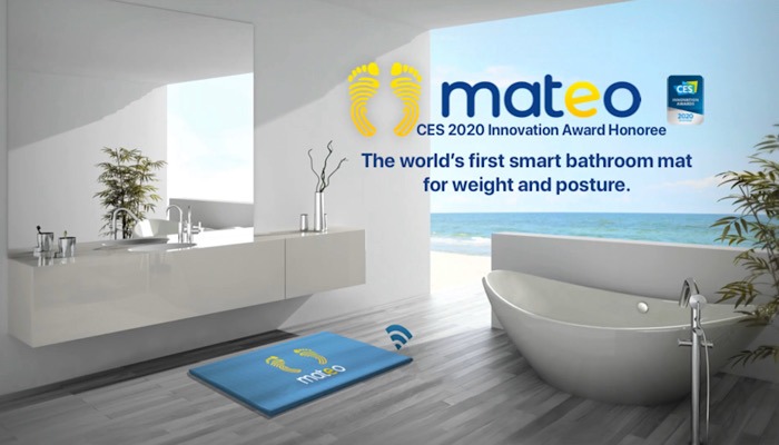 News Mateo Smart Bathroom Mat Content