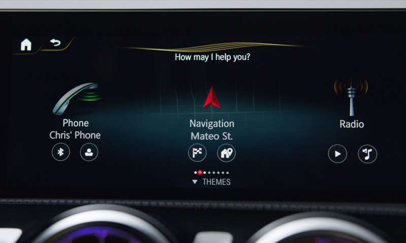 Voice Assistant Cars Mercedes Mbx