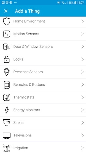 Smartthings Add Device Manually