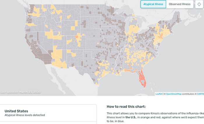 News Smart Thermometers Coronavirus Map