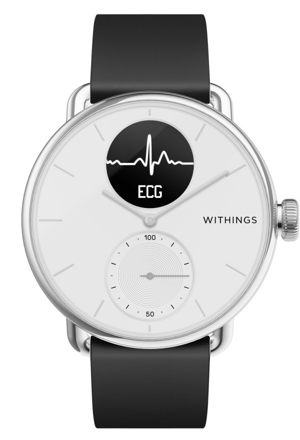 Ecg Wearables Scanwatch 38mm White