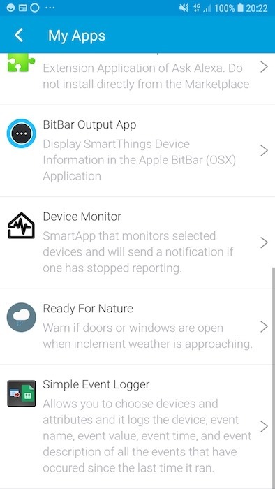 Smartthings Ready For Nature Samsung Marketplace The Ready for Nature smart app will now be accessible, via the SmartThings app for smartphone and tablet.