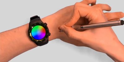 Researchers Create Smartwatch Stylus to Draw on Hand