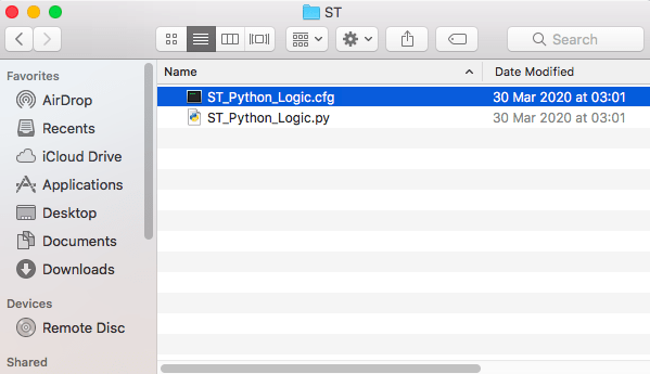 Bitbar Smartthings St Python Logic We now need to add the secret and URL to the BitBar plugin's ST_Python file.