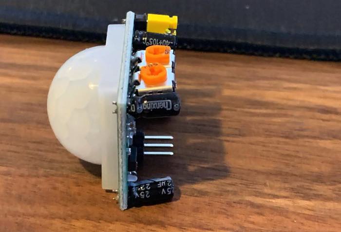 For this tutorial, we'll be using a passive infrared (PIR) sensor. 