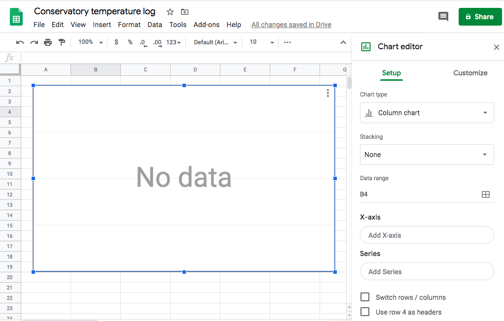 Smartthings Insert Chart Google Sheets You can make various changes to your chart, in Google's Chart Editor.