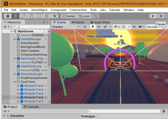 how to download unity project from dashboard