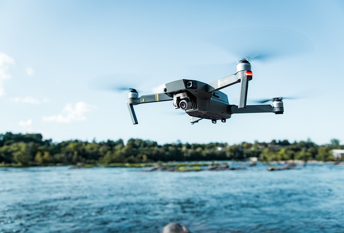 Drones Facial Recognition Water