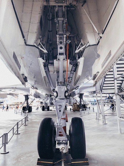 Drone Airplane Inspections Underneath