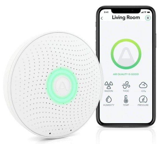 Indoor Air Quality Airthings Wave Plus