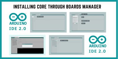 How to Install Cores via Board Manager in Arduino IDE 2.0