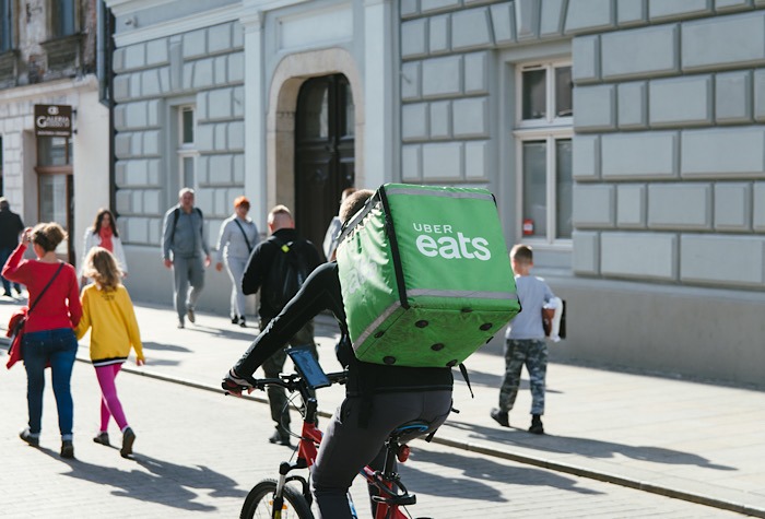 Uber Postmates Delivery Robots Uber Eats