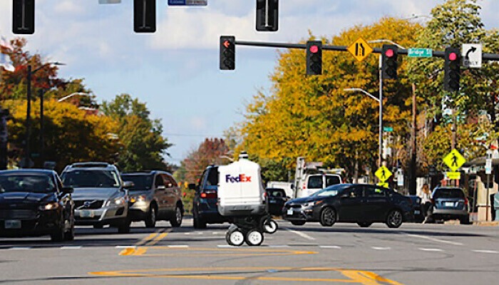 Delivery Robots Fedex